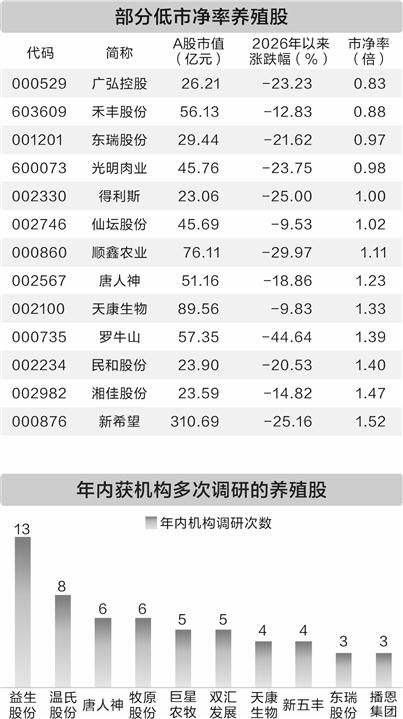 养殖板块底部反弹 政策加码改善生猪供需关系
